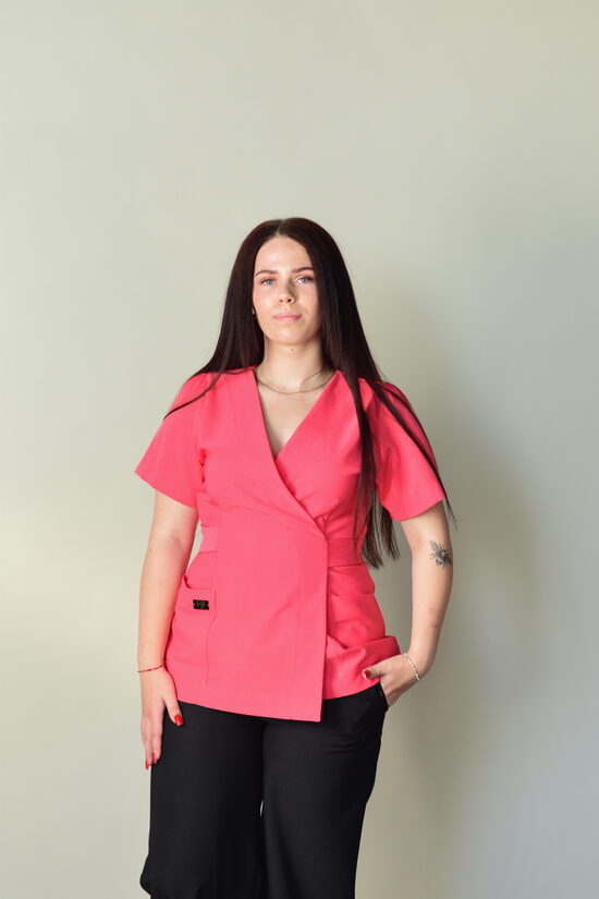 Medicīnas blūze "Anatom" - Rozā